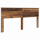 Headboard Old Wood 180 cm Processed Wood