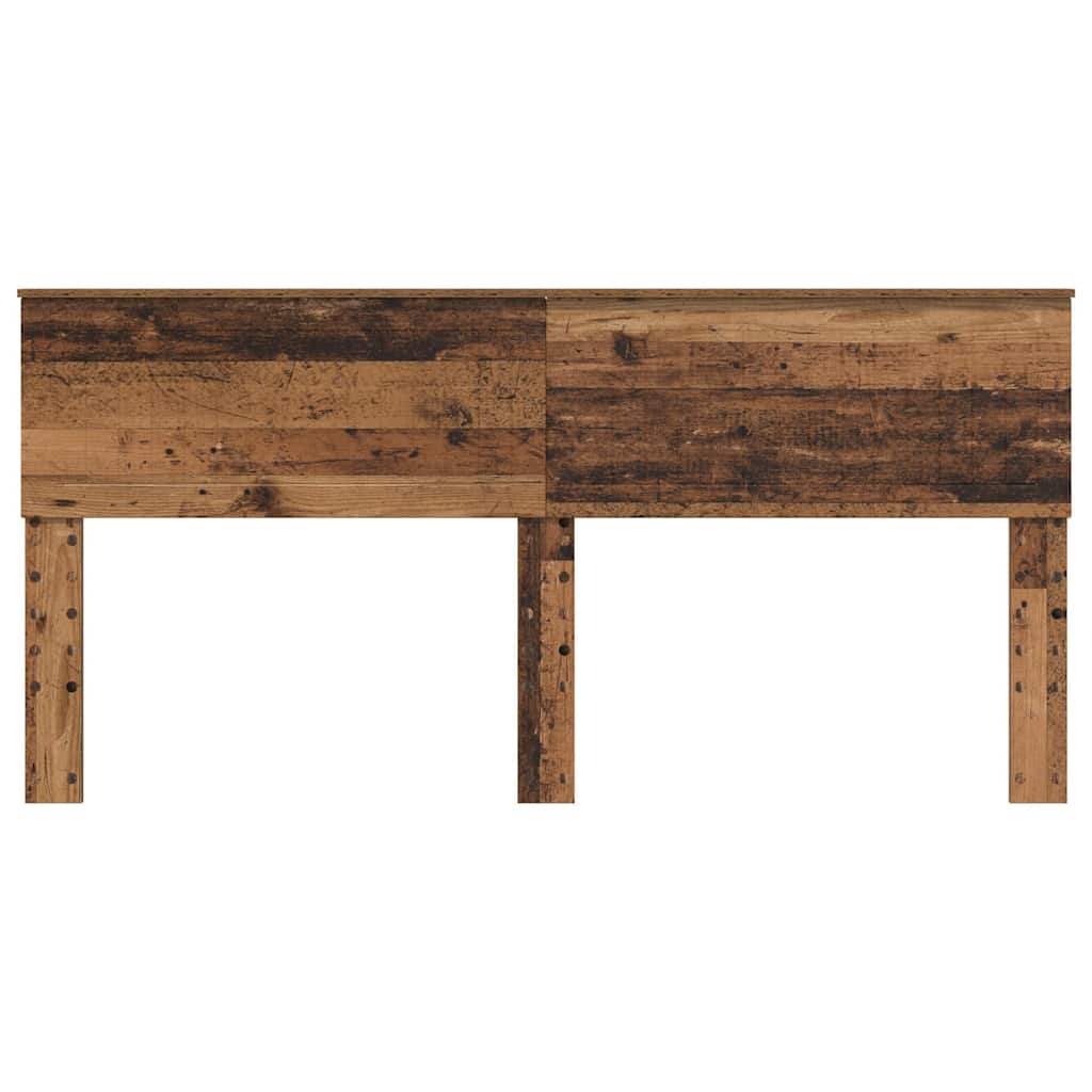 Hoofdbord met hoofdeinde Oud Hout 180 cm Bewerkt hout