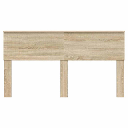 Hoofdbord met hoofdeinde Sonoma Eiken 160 cm Bewerkt hout