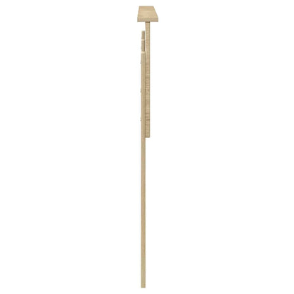 Hoofdbord met hoofdeinde Sonoma Eiken 160 cm Bewerkt hout