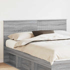 Headboard Grey Sonoma 160 cm Engineered wood