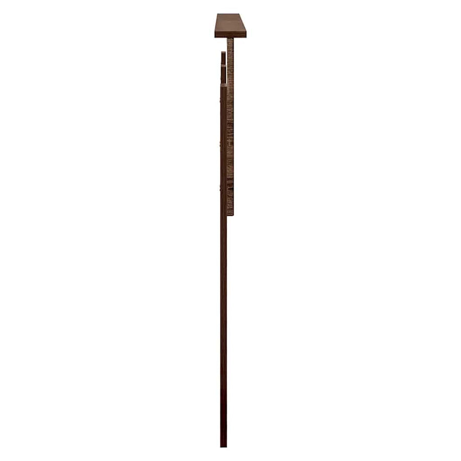Hoofdbord met hoofdeinde Bruin Eiken 160 cm Bewerkt hout