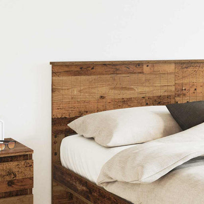 Hoofdbord met hoofdeinde Oud Hout 160 cm Bewerkt hout