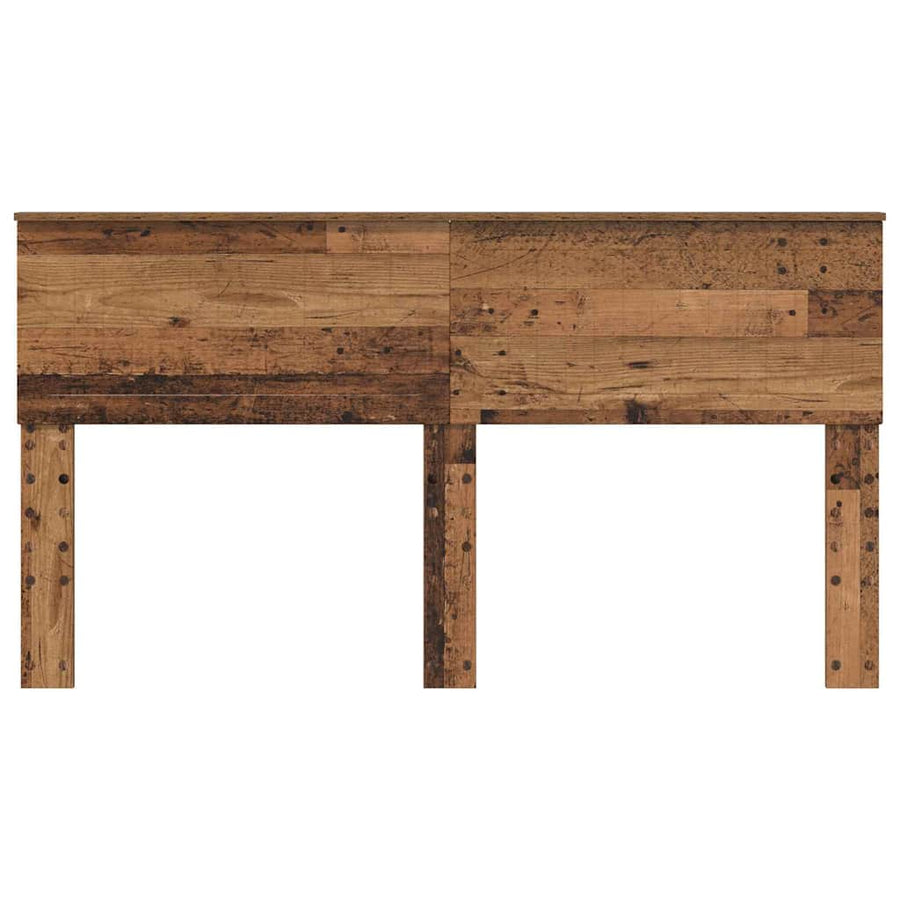 Hoofdbord met hoofdeinde Oud Hout 160 cm Bewerkt hout