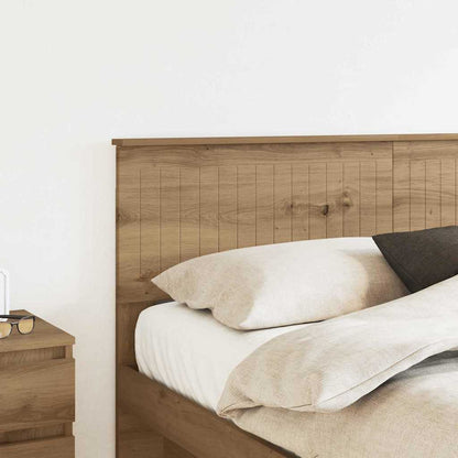 Hoofdbord met hoofdeinde Artisan Eiken 160 cm Bewerkt hout
