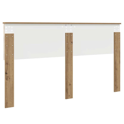 Hoofdbord met hoofdeinde Artisan Eiken 160 cm Bewerkt hout