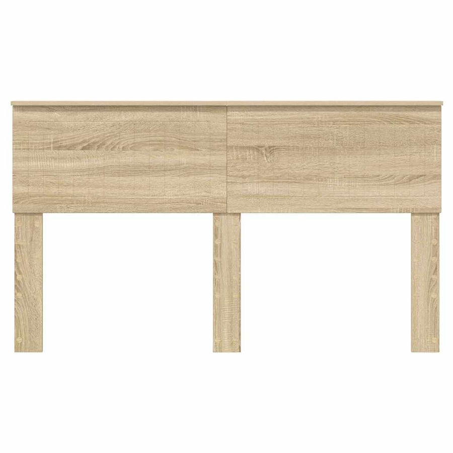 Hoofdbord met hoofdeinde Sonoma Eiken 150 cm Bewerkt hout