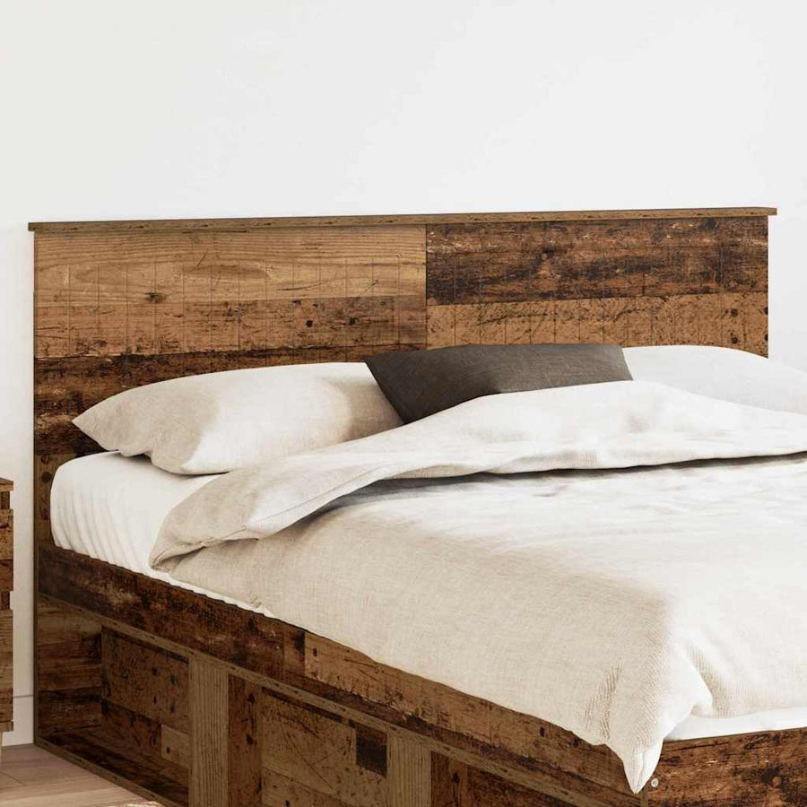 Hoofdbord met hoofdeinde Oud Hout 150 cm Bewerkt hout