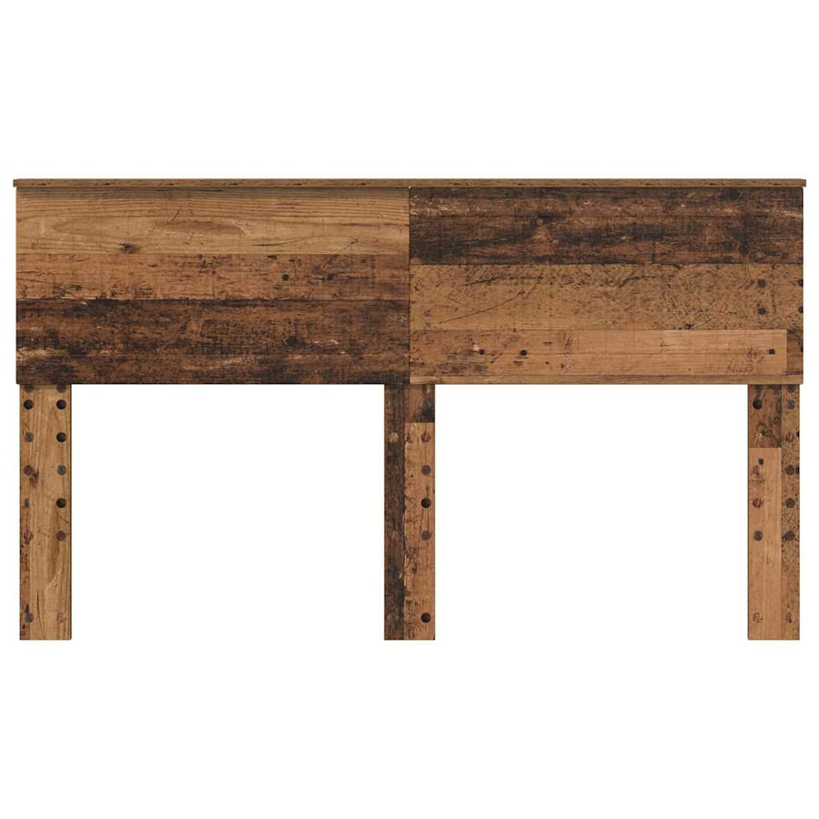 Hoofdbord met hoofdeinde Oud Hout 150 cm Bewerkt hout