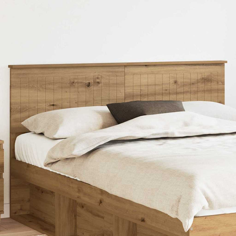 Hoofdbord met hoofdeinde Artisan Eiken 150 cm Bewerkt hout