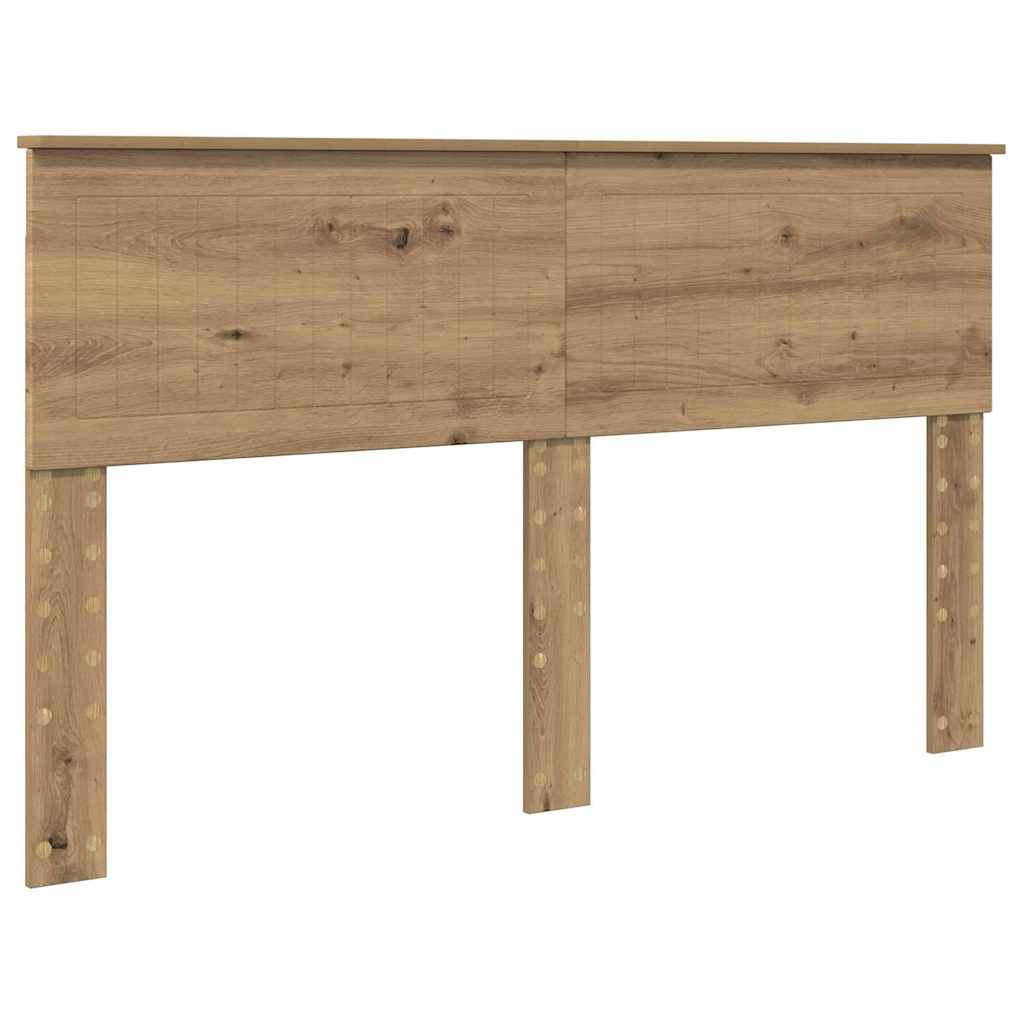 Hoofdbord met hoofdeinde Artisan Eiken 150 cm Bewerkt hout