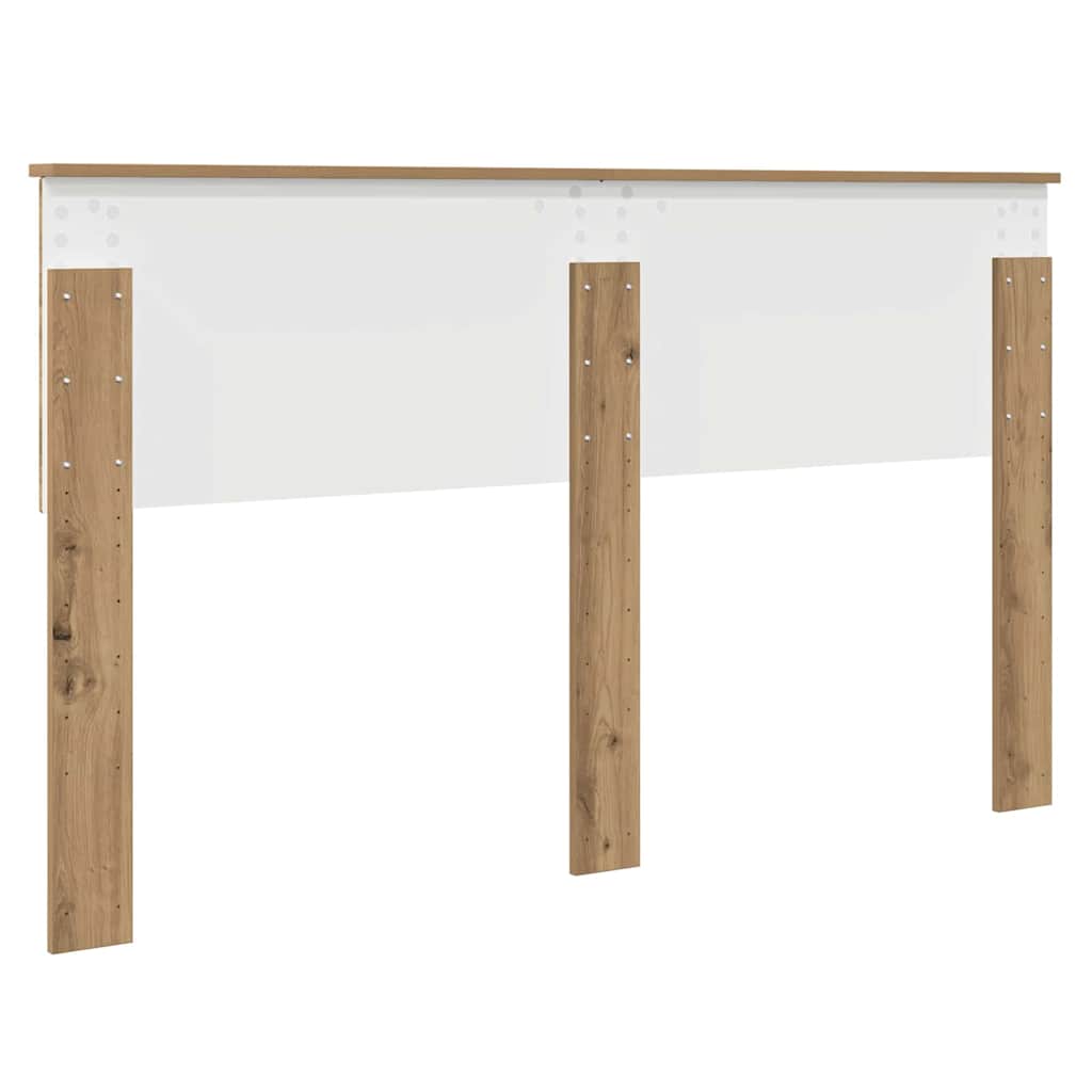 Hoofdbord met hoofdeinde Artisan Eiken 150 cm Bewerkt hout