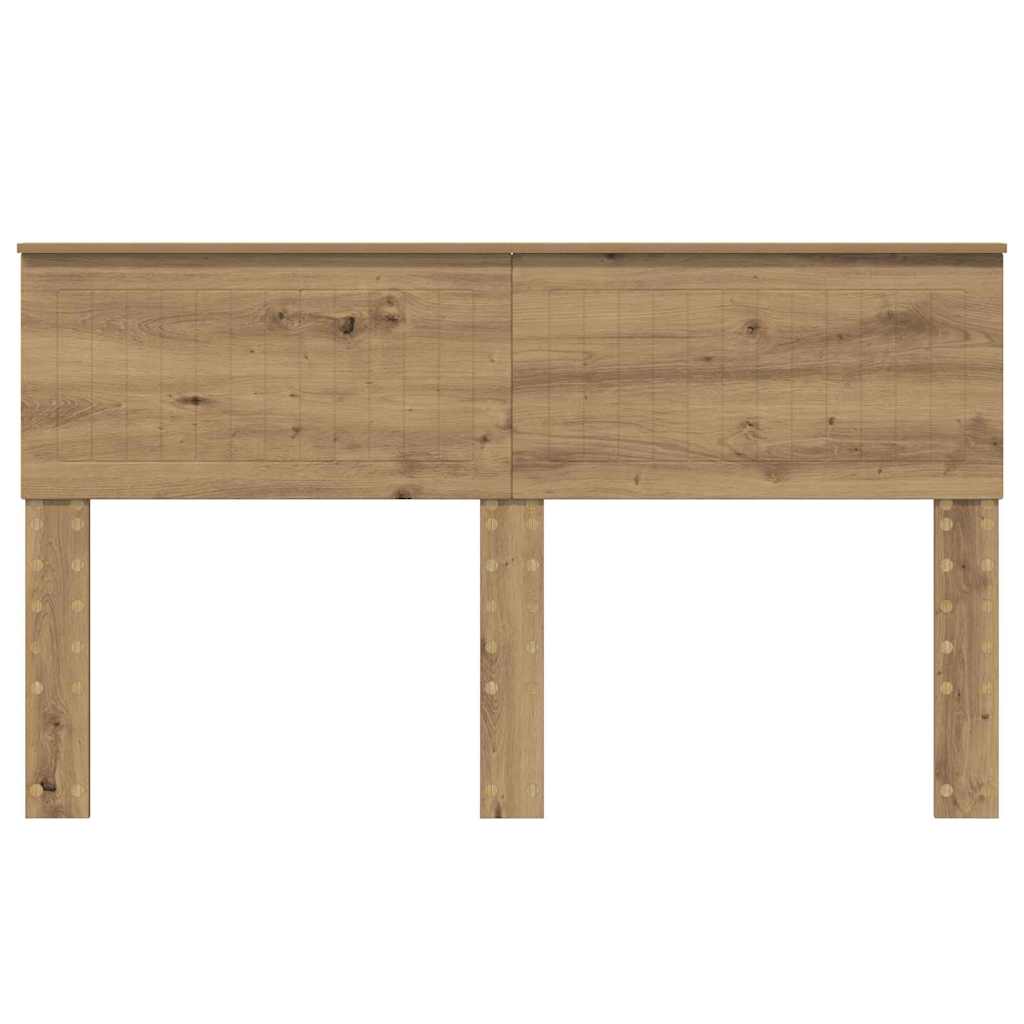 Hoofdbord met hoofdeinde Artisan Eiken 150 cm Bewerkt hout