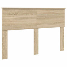 Hoofdbord met hoofdeinde Sonoma Eiken 140 cm Bewerkt hout