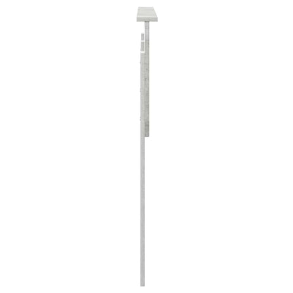 Hoofdbord met hoofdeinde Beton Grijs 140 cm Bewerkt hout