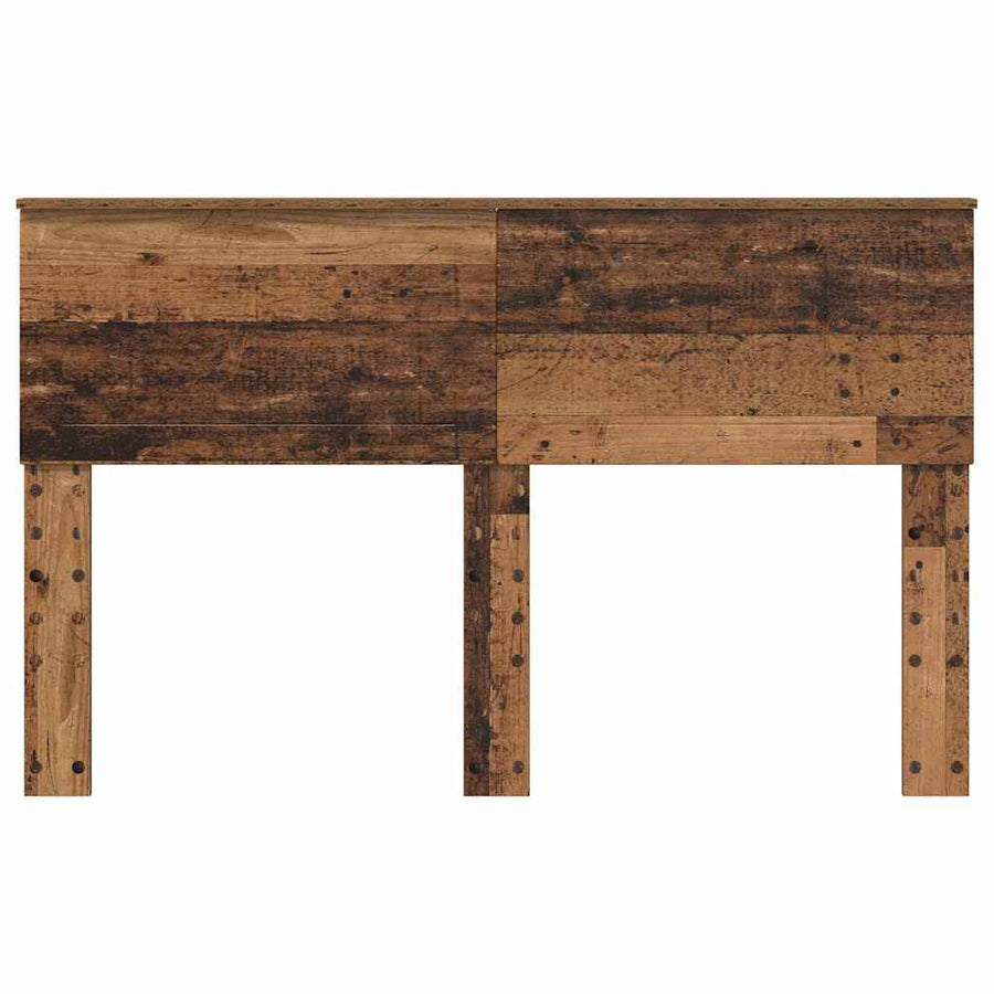 Hoofdbord met hoofdeinde Oud Hout 140 cm Bewerkt hout
