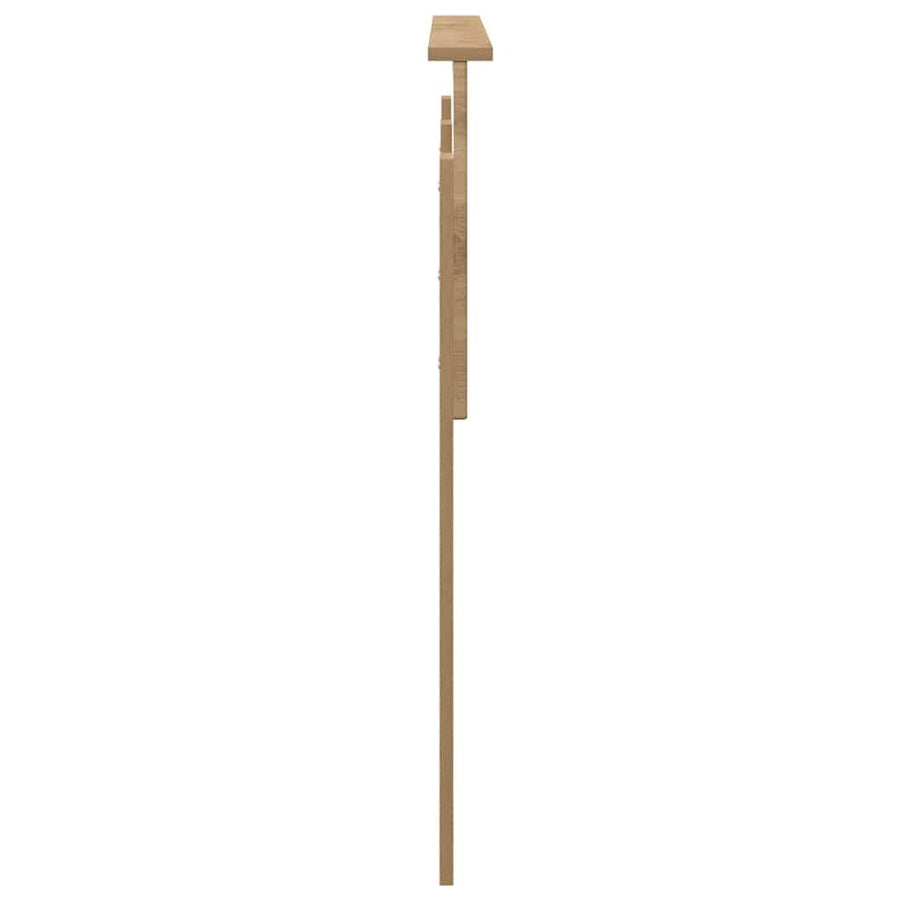 Hoofdbord met hoofdeinde Artisan Eiken 140 cm Bewerkt hout