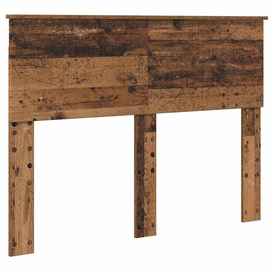Hoofdbord met hoofdeinde Oud Hout 135 cm Bewerkt hout