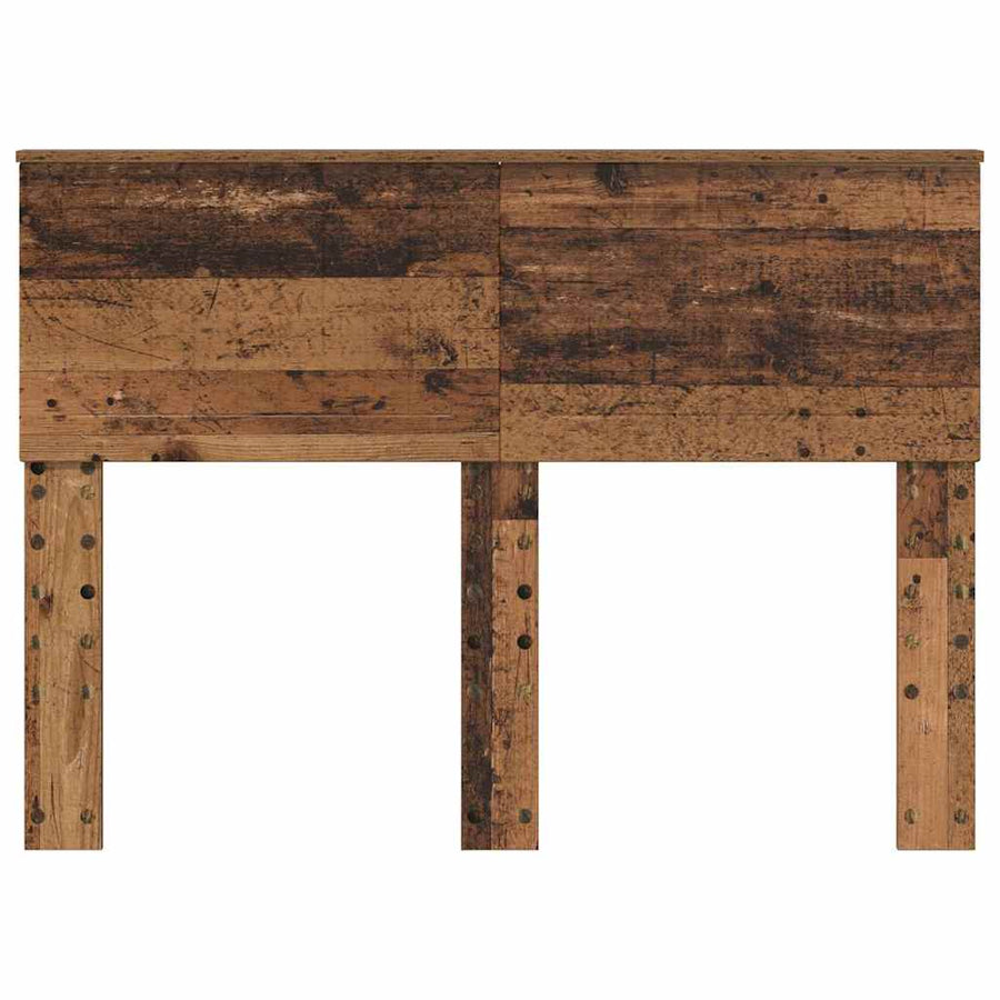 Hoofdbord met hoofdeinde Oud Hout 135 cm Bewerkt hout