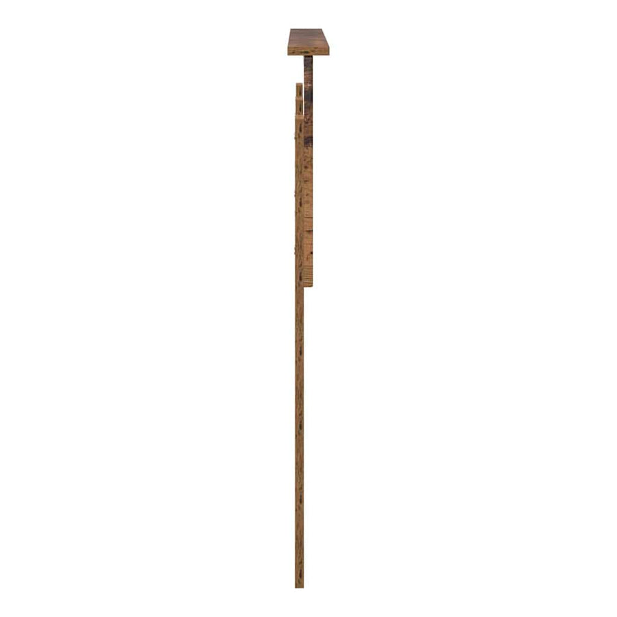 Hoofdbord met hoofdeinde Oud Hout 135 cm Bewerkt hout