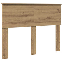Hoofdbord met hoofdeinde Artisan Eiken 135 cm Bewerkt hout