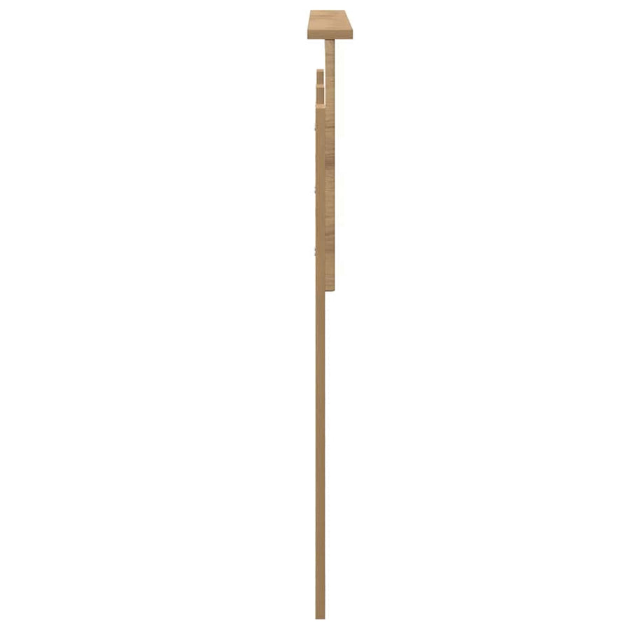 Hoofdbord met hoofdeinde Artisan Eiken 135 cm Bewerkt hout