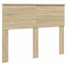 Hoofdbord met hoofdeinde Sonoma Eiken 120 cm Bewerkt hout