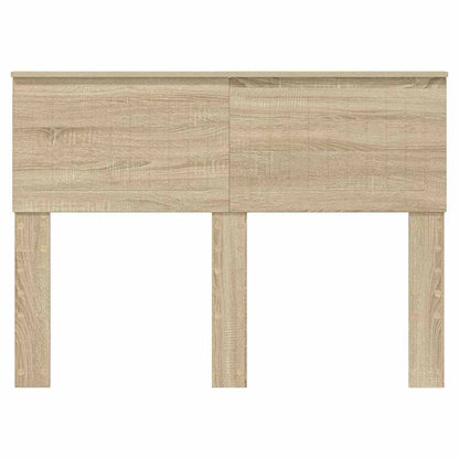 Hoofdbord met hoofdeinde Sonoma Eiken 120 cm Bewerkt hout