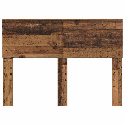 Hoofdbord met hoofdeinde Oud Hout 120 cm Bewerkt hout
