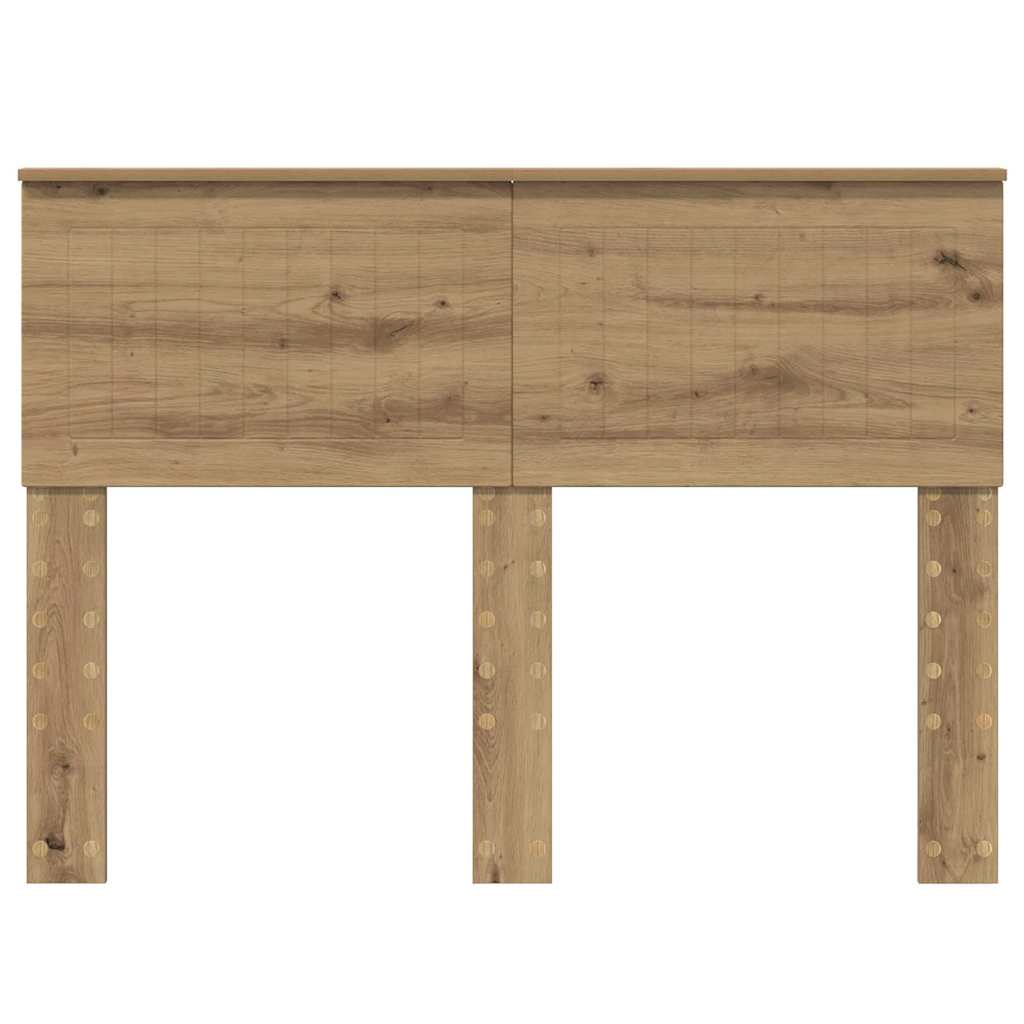 Hoofdbord met hoofdeinde Artisan Eiken 120 cm Bewerkt hout
