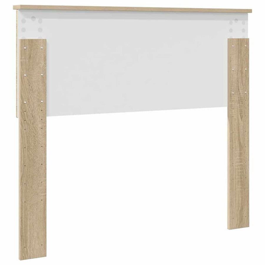 Hoofdbord met hoofdeinde Sonoma Eiken 100 cm Bewerkt hout