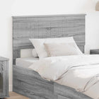 Headboard Grey Sonoma 100 cm Engineered wood