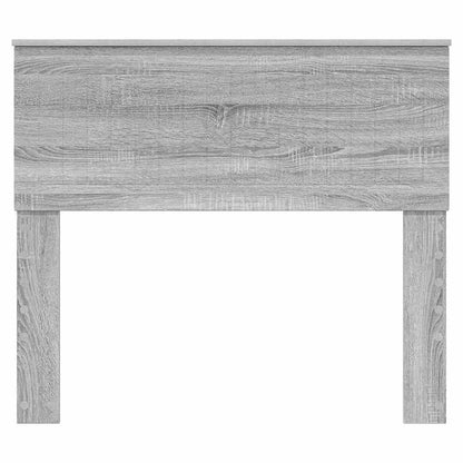 Hoofdbord met hoofdeinde Grijs Sonoma 100 cm Bewerkt hout