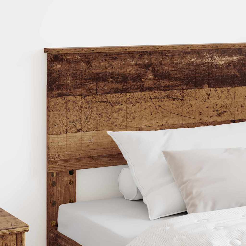 Hoofdbord met hoofdeinde Oud Hout 100 cm Bewerkt hout