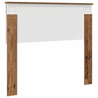 Hoofdbord met hoofdeinde Oud Hout 100 cm Bewerkt hout