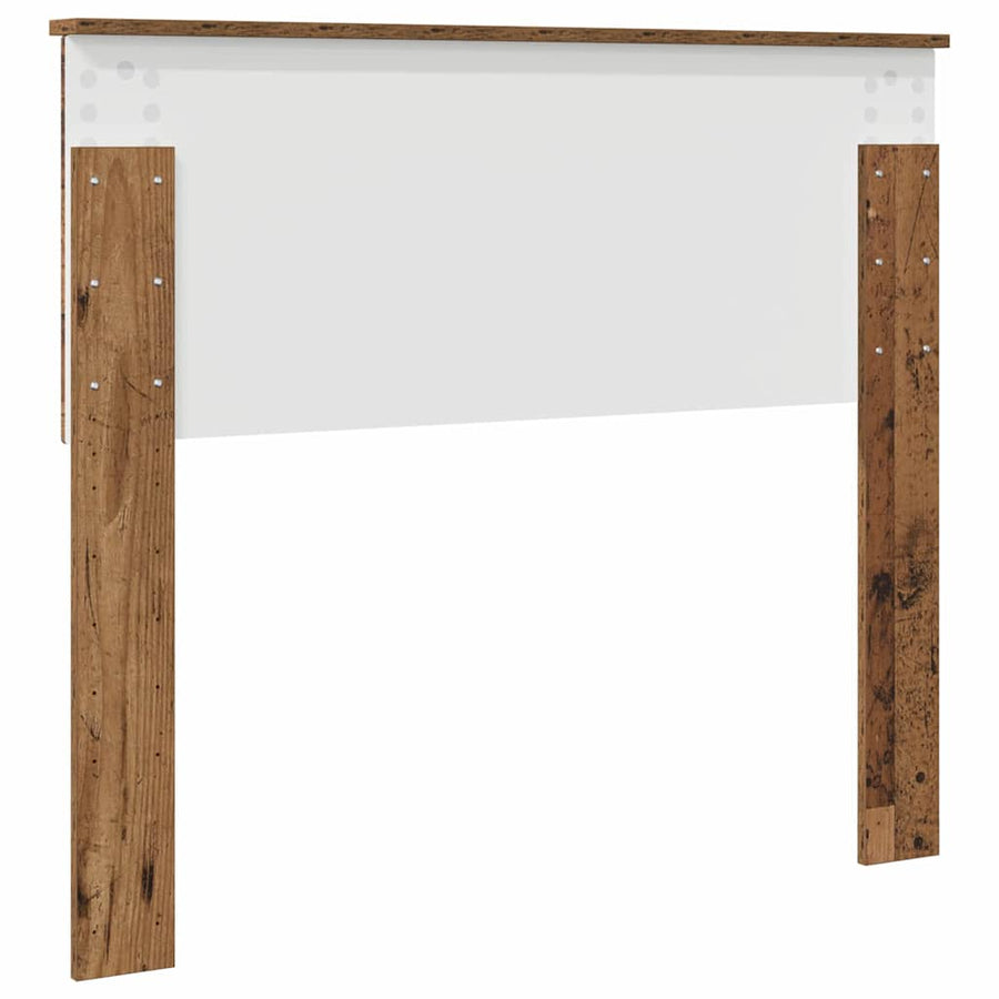 Hoofdbord met hoofdeinde Oud Hout 100 cm Bewerkt hout