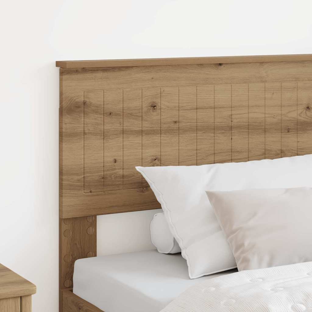 Hoofdbord met hoofdeinde Artisan Eiken 100 cm Bewerkt hout