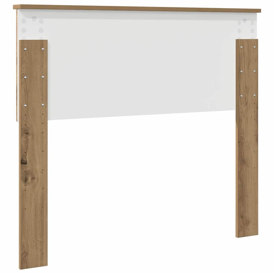 Hoofdbord met hoofdeinde Artisan Eiken 100 cm Bewerkt hout