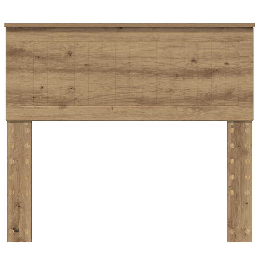 Hoofdbord met hoofdeinde Artisan Eiken 100 cm Bewerkt hout