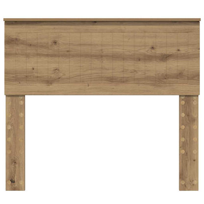 Hoofdbord met hoofdeinde Artisan Eiken 100 cm Bewerkt hout