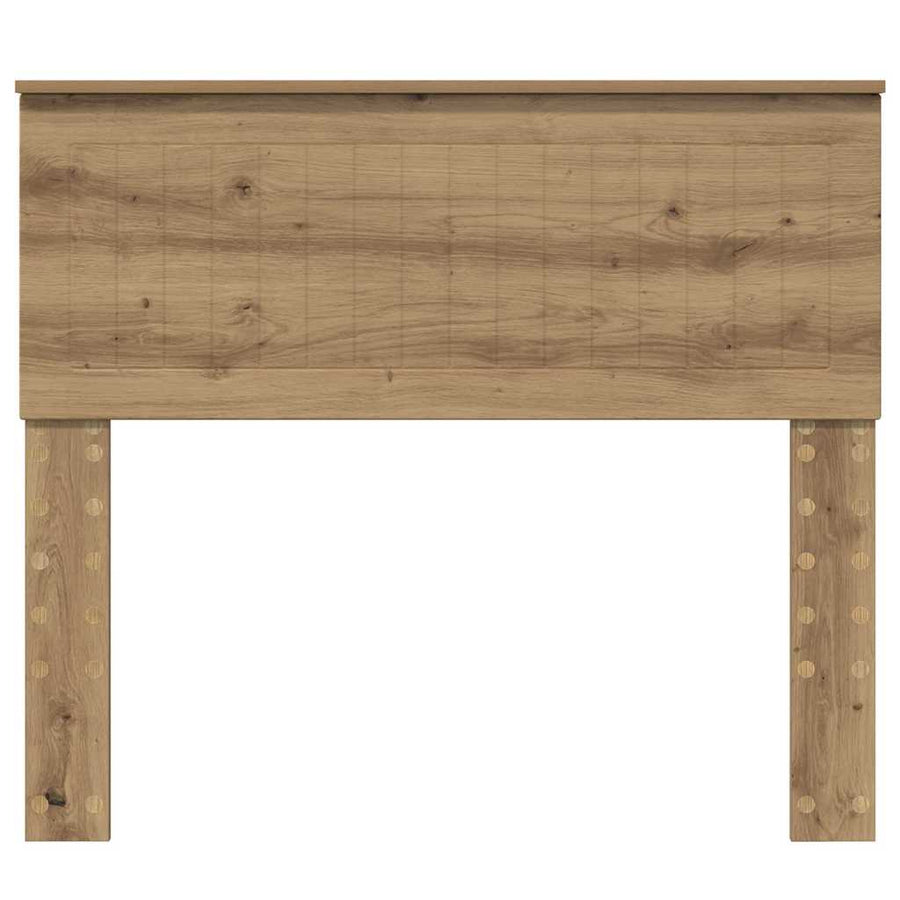 Hoofdbord met hoofdeinde Artisan Eiken 100 cm Bewerkt hout