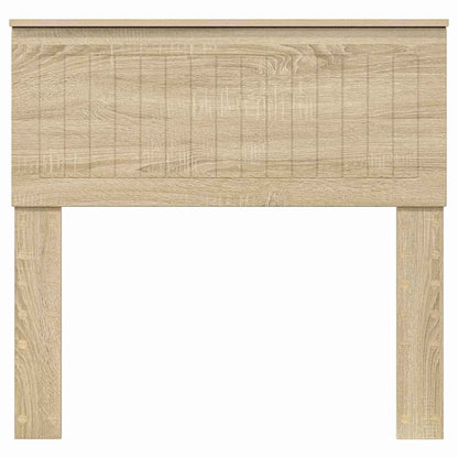 Hoofdbord met hoofdeinde Sonoma Eiken 90 cm Bewerkt hout
