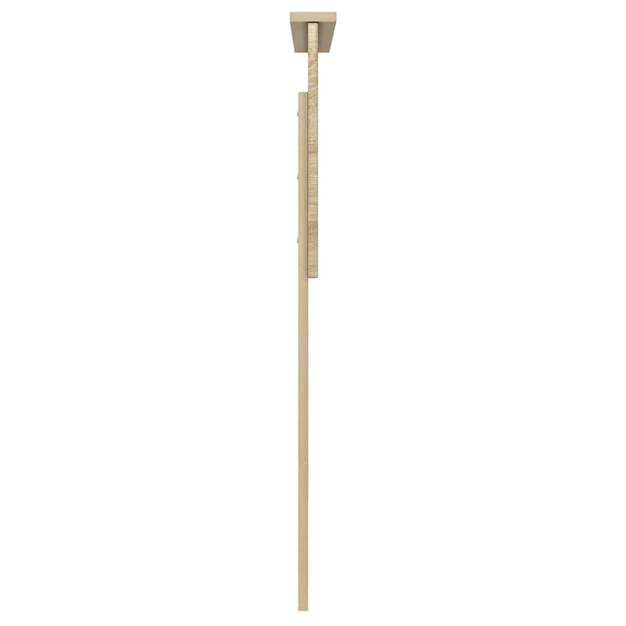 Hoofdbord met hoofdeinde Sonoma Eiken 90 cm Bewerkt hout