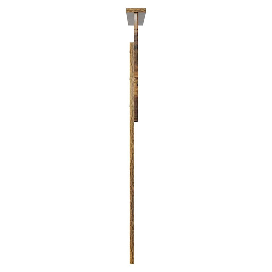 Hoofdbord met hoofdeinde Gerookt eiken 90 cm Bewerkt hout