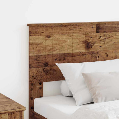 Hoofdbord met hoofdeinde Oud Hout 90 cm Bewerkt hout