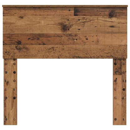 Hoofdbord met hoofdeinde Oud Hout 90 cm Bewerkt hout