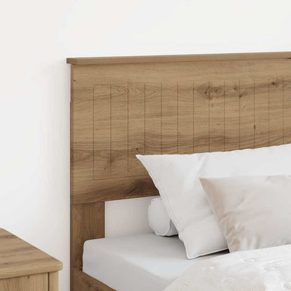 Hoofdbord met hoofdeinde Artisan Eiken 90 cm Bewerkt hout