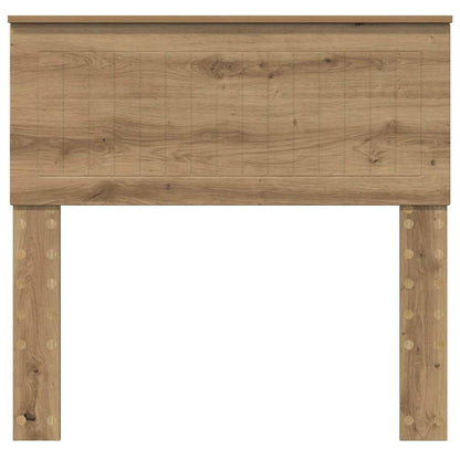 Hoofdbord met hoofdeinde Artisan Eiken 90 cm Bewerkt hout