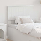 Headboard White 80 cm Engineered wood