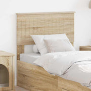 Hoofdbord 83x7x100 cm Sonoma eiken bewerkt hout
